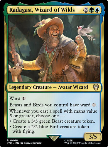 Radagast, Wizard of Wilds Radagast, Wizard of Wilds The Lord of the Rings Commander