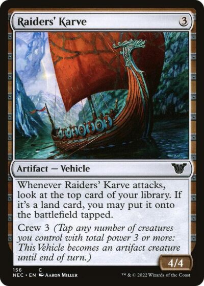 Raiders' Karve - Commander: Kamigawa: Neon Dynasty (NEC)