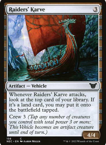 Raiders' Karve - Commander: Kamigawa: Neon Dynasty (NEC)
