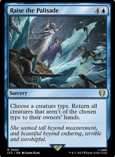 Raise the Palisade The Lord of the Rings Commander