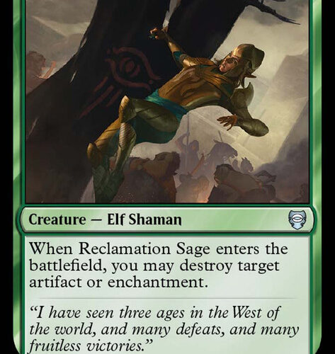 Reclamation Sage The Lord of the Rings Commander