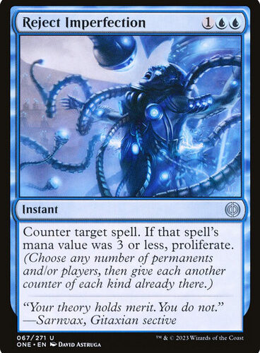 Reject Imperfection Phyrexia: All Will Be One