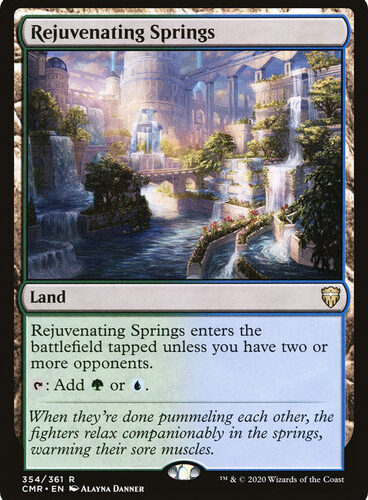 Rejuvenating Springs Commander Legends