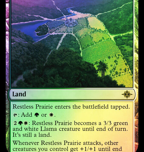 Restless Prairie The Lost Caverns of Ixalan