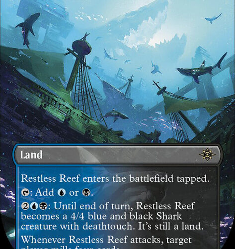 Restless Reef (Borderless) The Lost Caverns of Ixalan - Variants