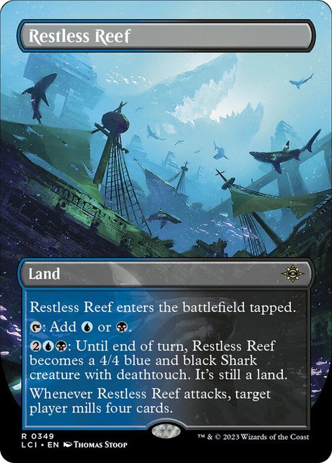 Restless Reef Restless Reef (Borderless) The Lost Caverns of Ixalan - Variants