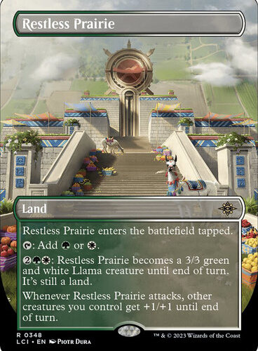 Restless Prairie (Borderless) The Lost Caverns of Ixalan - Variants