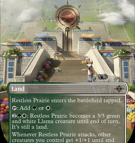 Restless Prairie (Borderless)