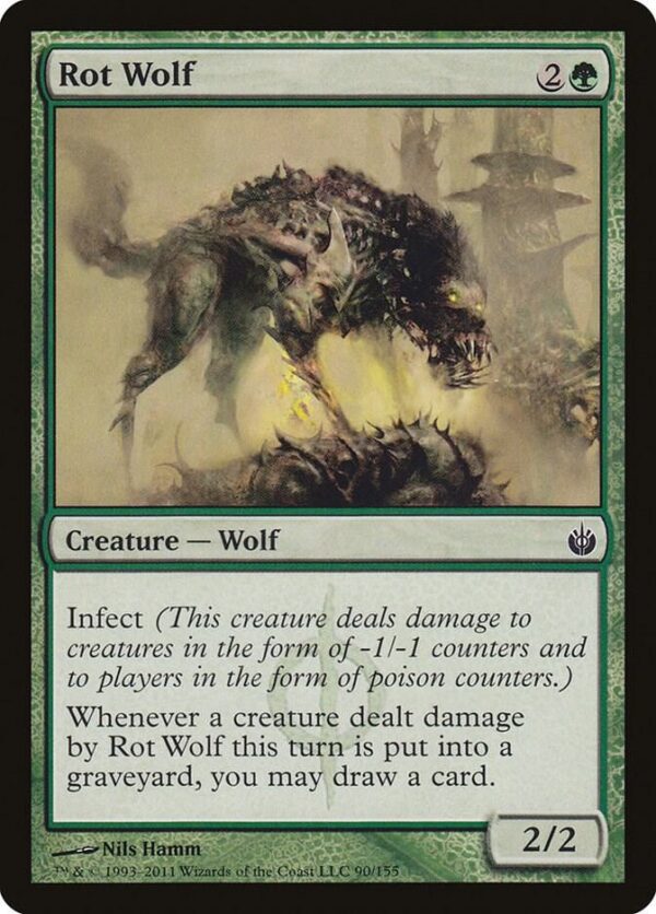 Rot Wolf - Mirrodin Besieged (MBS) Rot Wolf - Mirrodin Besieged (MBS)
