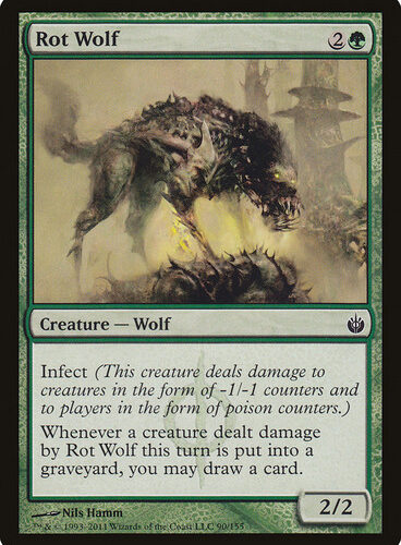 RotWolf__89521 Rot Wolf - Mirrodin Besieged (MBS)