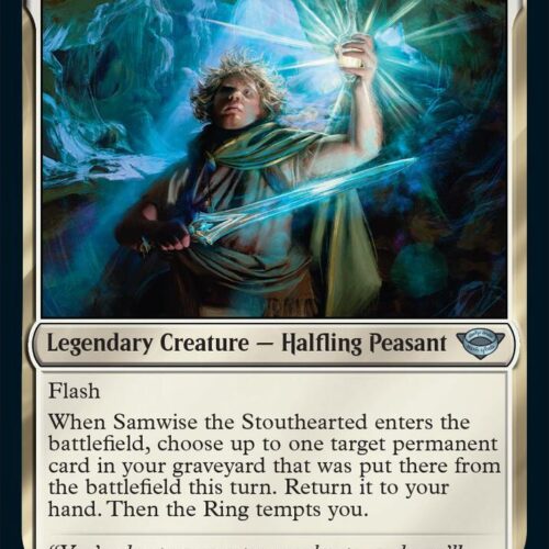 Samwise the Stouthearted - Universes Beyond: The Lord of the Rings foil
