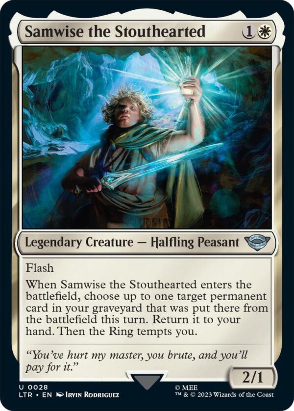 Samwise the Stouthearted - Universes Beyond: The Lord of the Rings foil