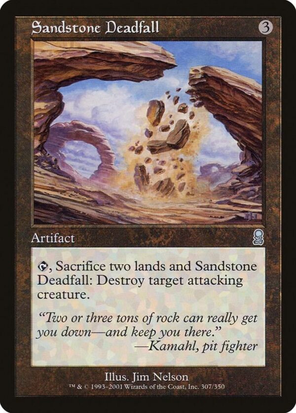 Sandstone Deadfall - Odyssey (ODY) Sandstone Deadfall - Odyssey (ODY)
