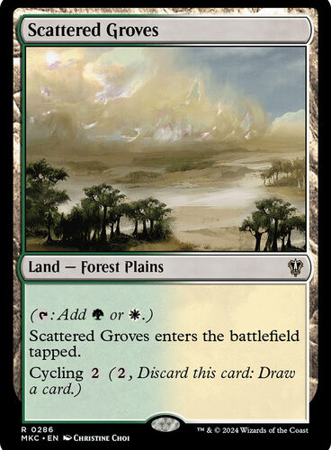 ScatteredGroves__87656 Scattered Groves Murders at Karlov Manor Commander