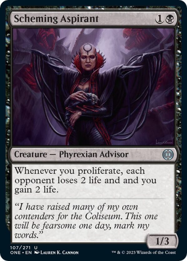 Scheming Aspirant - Phyrexia All Will Be One (ONE) Scheming Aspirant - Phyrexia: All Will Be One (ONE)