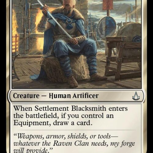 Settlement Blacksmith - Universes Beyond: Assassin's Creed (ACR)