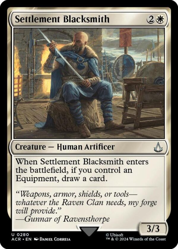 Settlement Blacksmith - Universes Beyond Assassin's Creed (ACR) Settlement Blacksmith - Universes Beyond: Assassin's Creed (ACR)