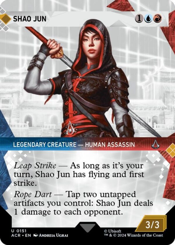 Shao Jun (Showcase) - Universes Beyond Assassin's Creed (ACR) Shao Jun (Showcase) - Universes Beyond: Assassin's Creed (ACR)