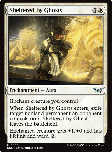 Sheltered by Ghosts - Duskmourn: House of Horror (DSK)