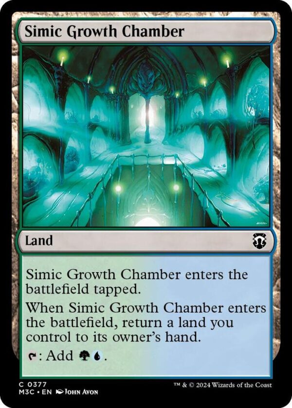 Simic Growth Chamber - Commander Modern Horizons 3 (M3C) Simic Growth Chamber - Commander: Modern Horizons 3 (M3C)