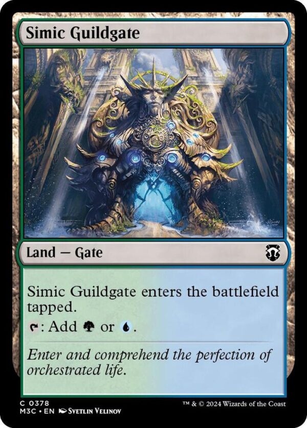 Simic Guildgate - Commander Modern Horizons 3 (M3C) Simic Guildgate - Commander: Modern Horizons 3 (M3C)