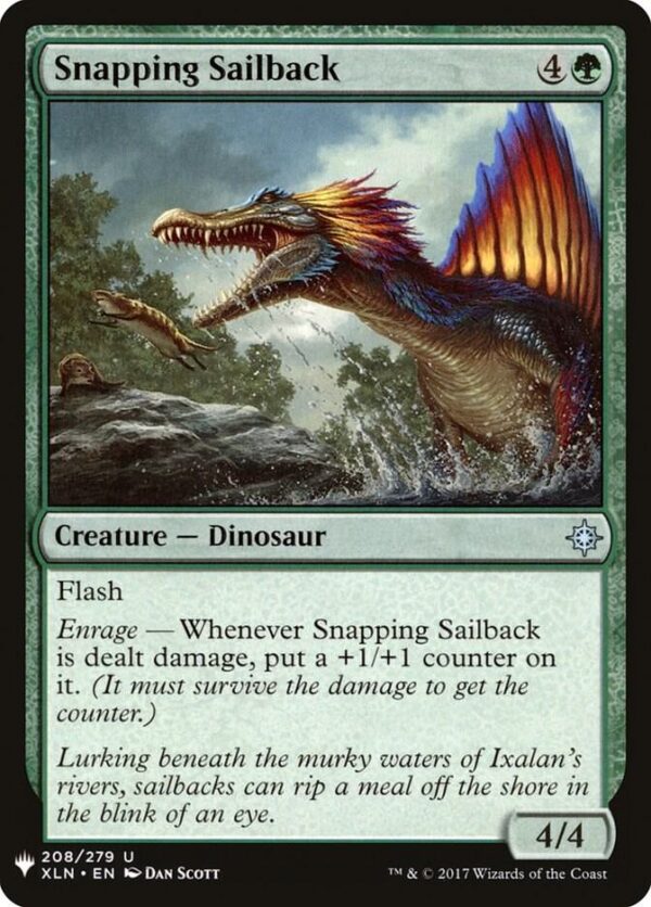 Snapping Sailback - The List Reprints (LIST) Snapping Sailback - The List Reprints (LIST)