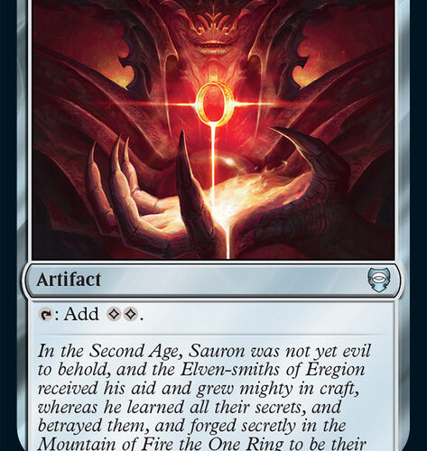 Sol Ring (#284) The Lord of the Rings Commander