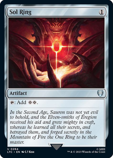 Sol Ring Sol Ring (#284) The Lord of the Rings Commander