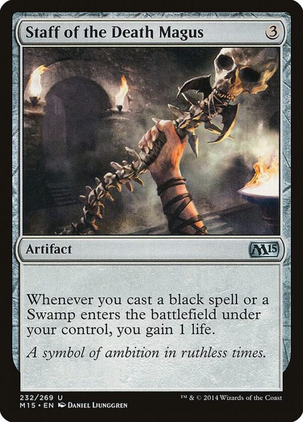 Staff of the Death Magus - Magic 2015 (M15) (M15) Staff of the Death Magus - Magic 2015 (M15) (M15)