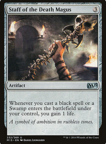 Staff of the Death Magus - Magic 2015 (M15) (M15)