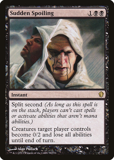 Sudden Spoiling Commander 2013