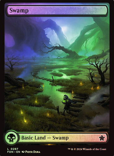 Swamp (0287) - Foundations (FDN) FOIL