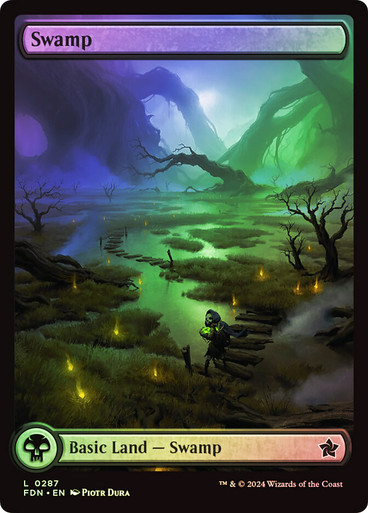 Swamp (0287) - Foundations (FDN) FOIL