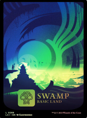 Swamp (#289) (Full Art) The Lost Caverns of Ixalan (Foil)