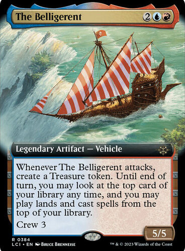 TheBelligerent384__13274 The Belligerent (Extended Art) The Lost Caverns of Ixalan