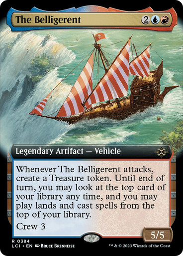 The Belligerent (Extended Art) The Lost Caverns of Ixalan