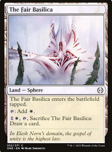 TheFairBasilica__48112 The Fair Basilica - Phyrexia: All Will Be One (ONE)