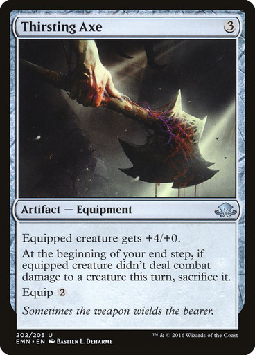 Thirsting Axe - Eldritch Moon (EMN) foil