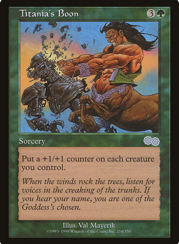 TitaniasBoon__39099 Titania's Boon - Urza's Saga (USG)