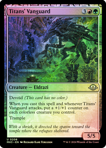 TitansVanguard__94481 Titans' Vanguard Modern Horizons 3 (Foil)