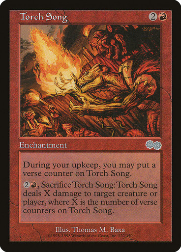 TorchSong__67818 Torch Song - Urza's Saga (USG)