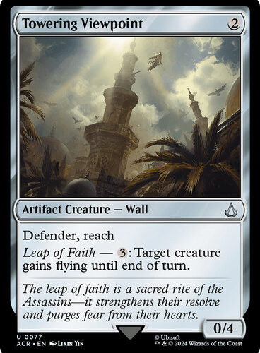 ToweringViewpoint__70975 Towering Viewpoint - Universes Beyond: Assassin's foil