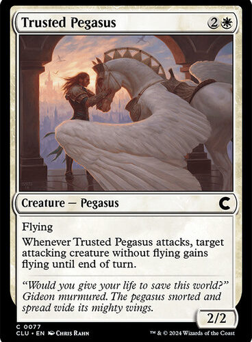 Trusted Pegasus - Ravnica: Clue Edition (CLU)
