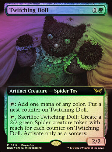 Twitching Doll (Extended Art) - Buy-A-Box Promos (BABP) foil