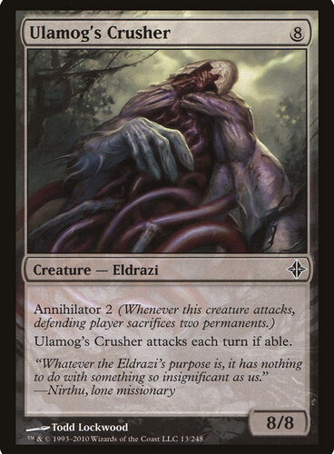 Ulamog's Crusher Rise of the Eldrazi