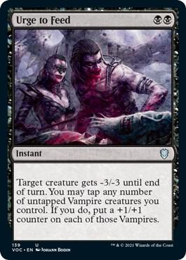 Urge to Feed - Commander: Innistrad: Crimson Vow (VOC)