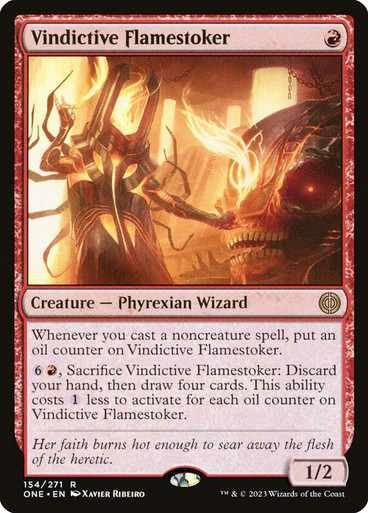 VindictiveFlamestoker__76293 Vindictive Flamestoker - Phyrexia: All Will Be One (ONE)
