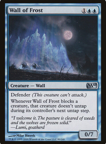Wall of Frost - Magic 2010 (M10) (M10)