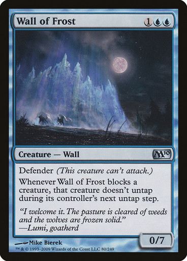 WallOfFrost__84509 Wall of Frost - Magic 2010 (M10) (M10)