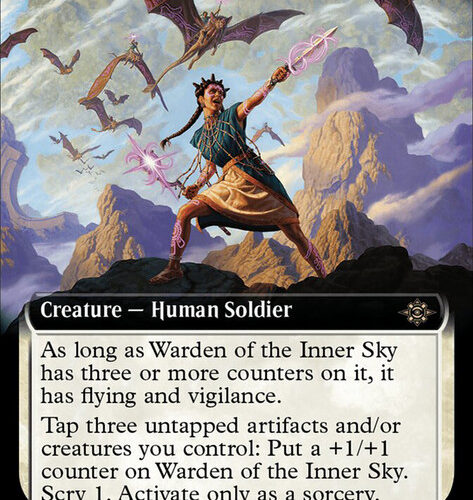 warden of the Warden of the Inner Sky (Extended Art) The Lost Caverns of Ixalan - Variants